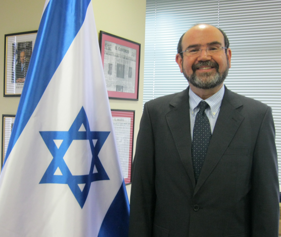 ELIYAHU YERUSHALMI EMBAJADOR DEL ESTADO DE ISRAEL EN ECUADOR 2012